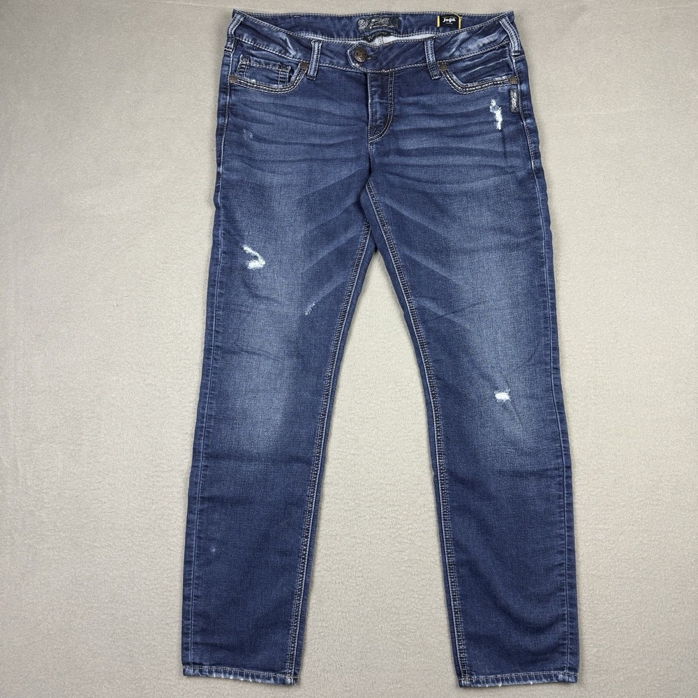 Silver Jeans Jeans Womens W34 L31 Skinny Low Stretch Joga‎ Denim Tuesday
